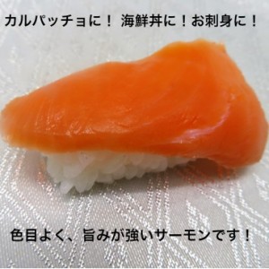 寿司ネタ サーモン トラウト サーモン スライス 6g×20枚 すしねた 業務用 生食用 刺身用　海鮮丼　カルパッチョ　サラダ　 手巻き寿司