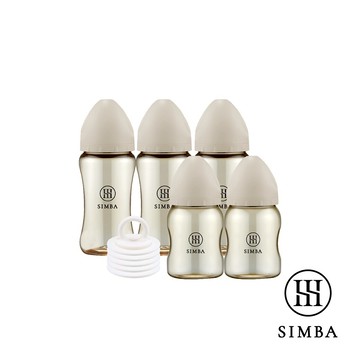 Simba小獅王辛巴NO.1蘊蜜鉑金儲乳瓶套組-新生適用(四色可挑) 2004元