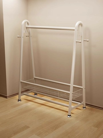 衣架落地臥室家用室內掛衣架置物架晾衣架衣服掛架簡易掛衣服杆子