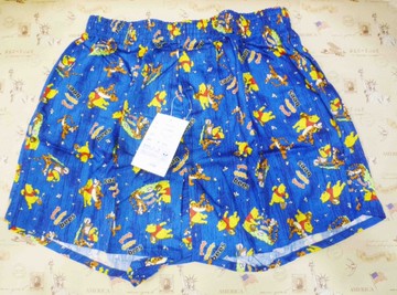 【震撼精品百貨】Winnie the Pooh 小熊維尼~平口褲-維尼藍