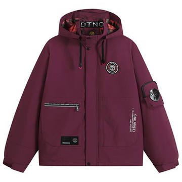 【巴黎精品】現貨+預購 美式連帽外套鋪棉外套加絨夾克復古秋冬簡約上衣商務大碼休閒男裝-男外套6色a1lc15