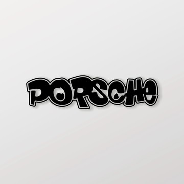 PORSCHE/HHP/車貼 SunBrother孫氏兄弟 3M 反光貼紙 防水貼紙 車貼貼紙