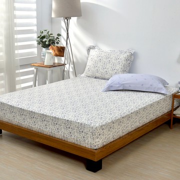 La Belle 100%純棉 床包枕套組 透氣 雙/加/特 芷蘭花季 純棉 格蕾寢飾