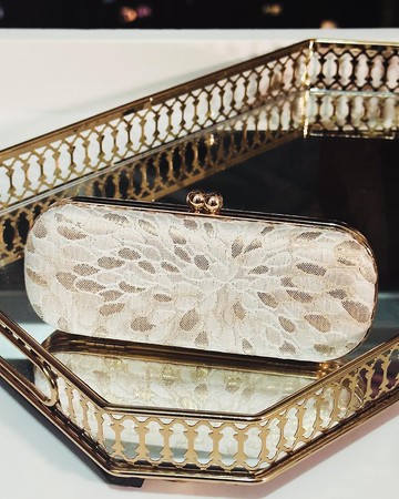 水滴織錦緞眼鏡盒/筆盒/首飾盒