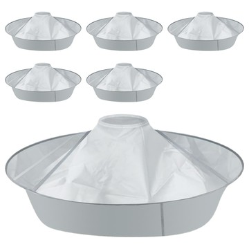 小麥購物 折疊防水理髮圍布  Y736  6個