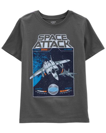 Space Attack Jersey Tee