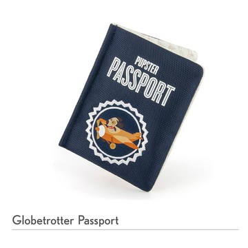 【P.L.A.Y.玩寵生活】  寵物玩具環球冒險旅行者 - 小狗護照