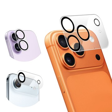 Timo for iPhone 18 /Duo摺疊機 /17 /Air /16 /15 /14 系列 鏡頭專用 3D立體透明全包覆 高硬度抗刮保護貼