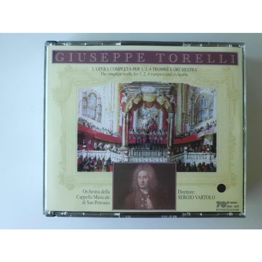 Torelli   The Complete Works for 1, 2, Trumpets and Orchestra CDs    CD