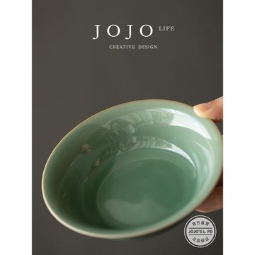 JOJO'S L. PD.Material.越窯青瓷三才蓋碗茶杯陶瓷功夫茶具 |取材