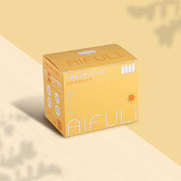 aifuli艾芙麗 負離子日本高吸水分子日用衛生棉245mm 8片x4盒-32片超薄瞬吸/呵護敏感肌
