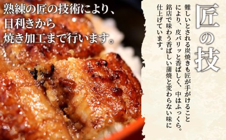 国産 備長炭手焼き 和匠うなぎの蒲焼き2尾 白焼2尾 計4尾セット