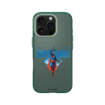 iPhone 16 Pro Clear 憂墨綠 - Superman - Superman-直上雲霄