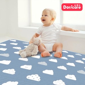 【Doricare朵樂比】超Q彈抗菌遊戲地墊晴空雲朵-可裁切120x180cm