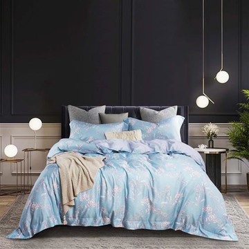 吸濕排汗天絲 單人枕套床包組 芙里安