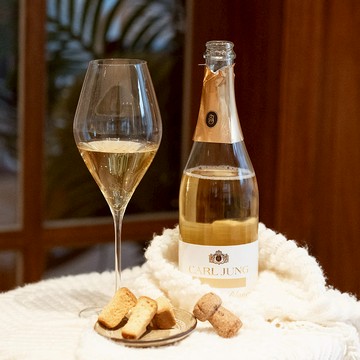 德國原裝 CARL JUNG 卡爾榮格無酒精 白中白 氣泡飲750ml - 一入