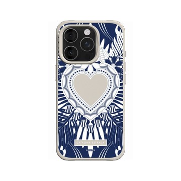 iPhone 16 Pro SolidX 貝殼灰 - Catalina Estrada - Blue Heart