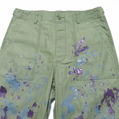 ニードルス Needles 20SS 日本製 Fatigue Pant Back Sateen