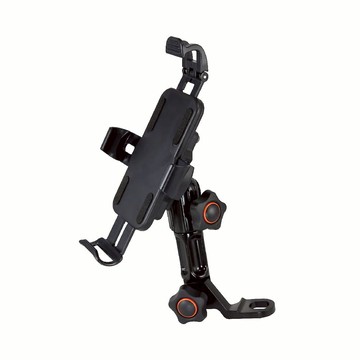 CRUX酷架 BKM-03L 機車手機架-鏡座長臂合金支架+記憶鎖定手機夾【真便宜】