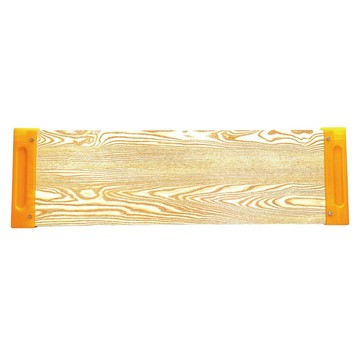 感恩使者 病床用木製餐桌板組 長度固定型 小桌板 + 掛勾 用餐辦公/護理床/臥床者/銀髮族適用  木色