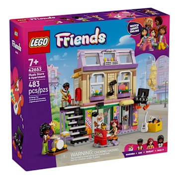 樂高LEGO Friends系列 - 42653 樂器行和公寓