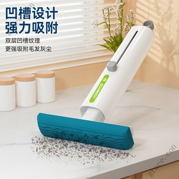 ✨新品特價/免運促銷#寶傢潔網紅桌麵迷你小拖把代替抹佈手持衛生間廚房耐臟免手洗清潔