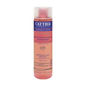 Cattier 卡狄兒 玫瑰矢車菊眼唇卸妝液 150ml (CA164)