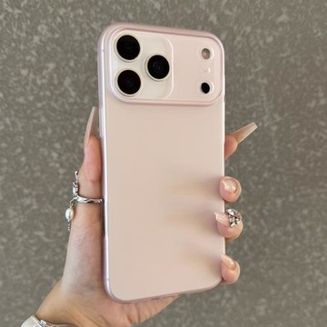 【新款冰霧粉】適用于iPhone17promax手機殼輕薄磨砂蘋果16Pro透明防指紋15全包14高級感防摔13硬套男女12