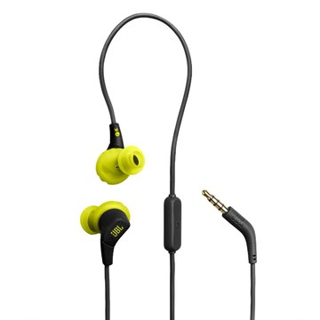 JBL 防水入耳式有線耳機  黑色  Endurance Run 3