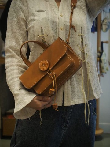 皮閣重工索繩背包 丨支持客製化訂製 丨意大利純手工製作