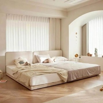 【iloom 怡倫家居】Cusino 親子床組-無床腳 兒童床 雙人床 床架 親子床