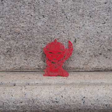 麥麥大節慶-關聖帝君 紙雕書籤 | 文化節慶 開運祈福 文具送禮