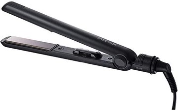 【10%點數回饋】【日本進口-現貨】ＳＡＬＯＮＩＡ  雙離子 直髮器  SL-004S 海外對應 24mm 黑色