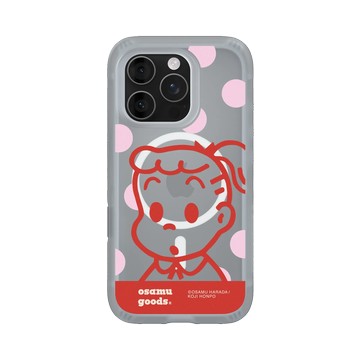 iPhone 16 Pro AirX 流變灰 - OSAMU GOODS - 大圓點系列-Jill
