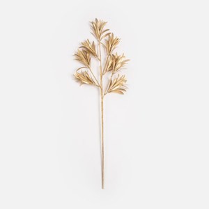 查莉亮漆花插 葉狀金