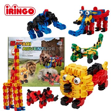 韓國iRingo 百變創意3D積木-旗艦系列(野生動物大冒險)