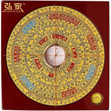 羅盤高精度專業三元八卦純銅小型隨身三合綜合盤指南針羅經儀擺件