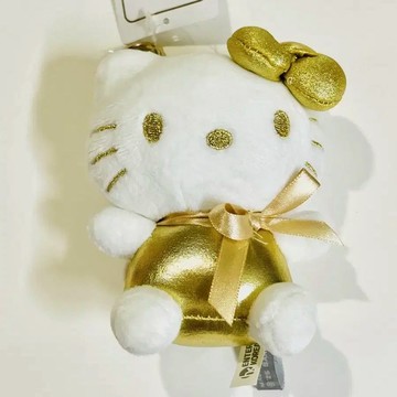 SANRIO 三麗鷗 金色限定 毛絨吊飾 角色 療癒小物 韓國版