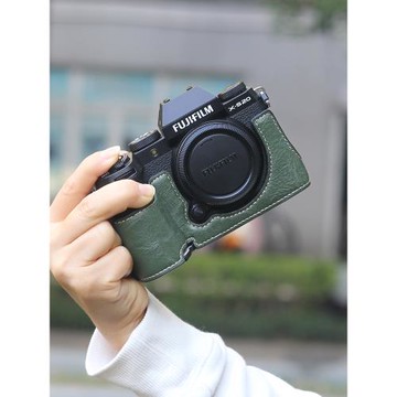 適用富士XH2XT4半套XS10XE4 XT30/200皮套x100v底座XA20F7相機包5