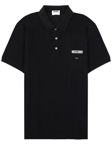 moschino polo with logo