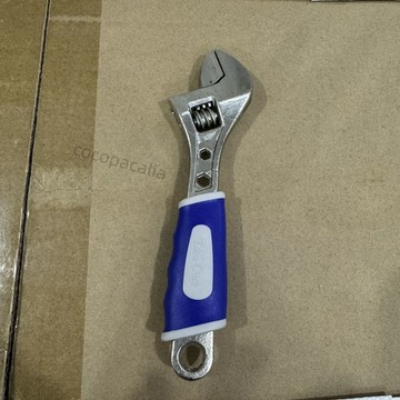 【台灣爆款】管活兩用扳手6寸多功能開口洛釩鋼活口扳子手動五金工具家用維修 售後無憂