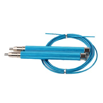 S-SportPlus+ 競速鋼絲跳繩 藍色 b1015001-04 健身運動  1個  手柄17.2 x 1.6cm