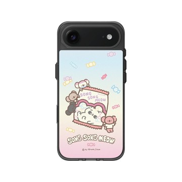 iPhone Air Clear (相機按鈕) 酷墨灰 - 爽爽貓 Song Song Meow by SECOND - 糖果派對