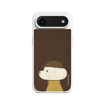iPhone Air SolidX 白 - Seungyoun Kim - 戴帽子的小狗