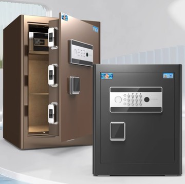 保險櫃 家用小型智能防盜全鋼指紋電子密碼家庭存錢保險箱入衣櫃床頭櫃辦公室保管箱