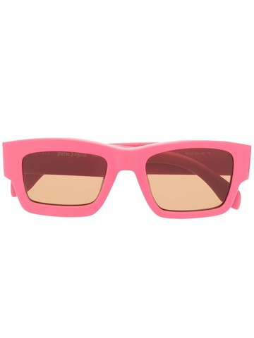 Palm Angels - Murray square-frame sunglasses - unisex - Acetate - 50 - Pink