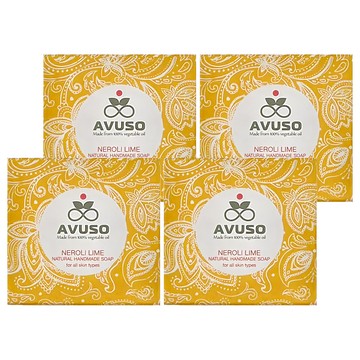 AVUSO 行道者 苦橙花橄欖手工皂  125g  4盒