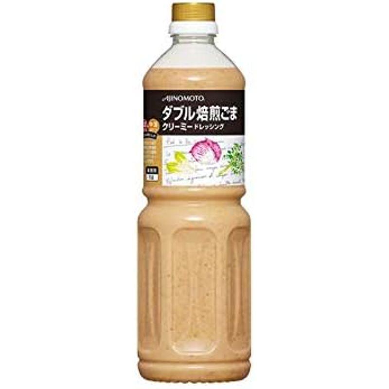 「味の素KKダブル焙煎ごまクリーミードレッシング」 1Lボトル×6