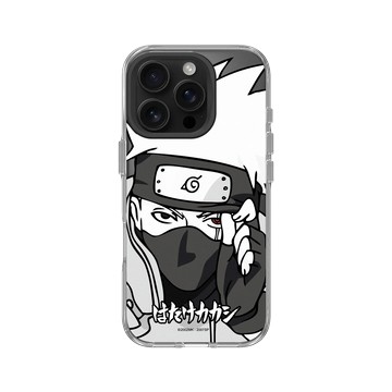 iPhone 16 Pro Clear 透明 - 火影忍者 Naruto - 黑白系列-卡卡西