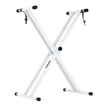 MIGHTY KING MKS120 X型可折疊鍵盤架  白色  1個